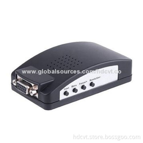 AV/S Video to VGA Converter (Upscaler), Can Convert AV/SV